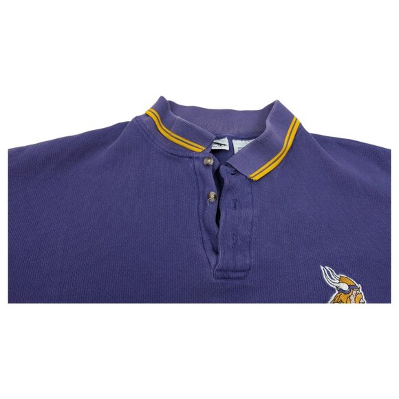 Vintage Minnesota Vikings NFL Polo Shirt Size XL *READ - Picture 3 of 11